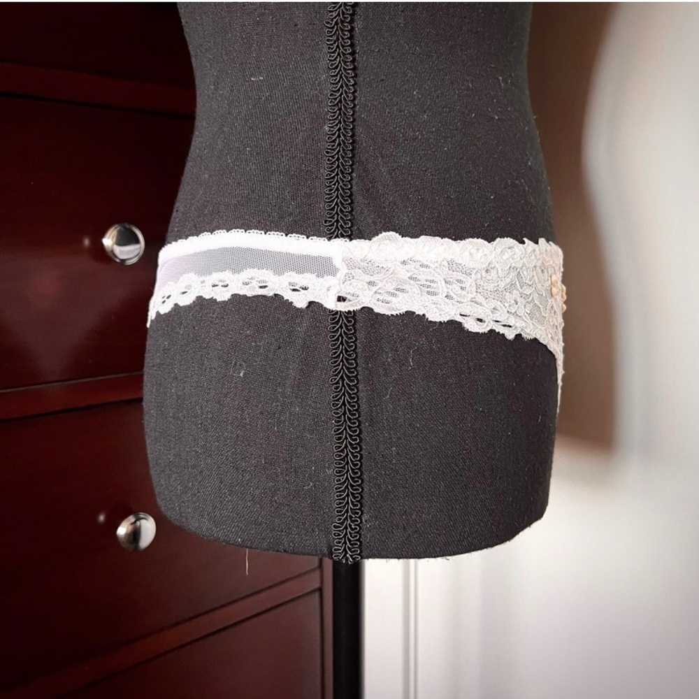 Acosma Paris Women's Panties Panty Lingerie Vintage Nylon Hipsted Satin M - Picture 6 of 9